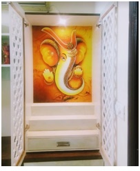 Ganesha-Wallpaper-in-Mandir